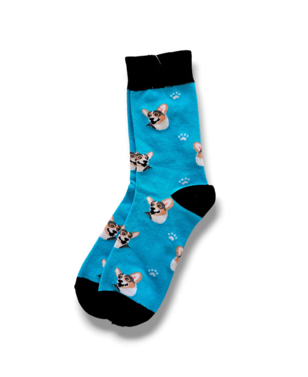 Calcetas Azules de Perrito